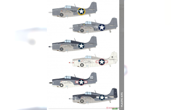 Сборная модель F4F-4 Wildcat Late - ProfiPACK Edition