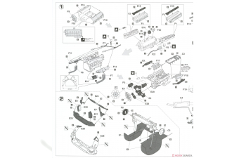 Сборная модель JAGUAR Xj-s Twr Sports With Haku Rinpha Figure