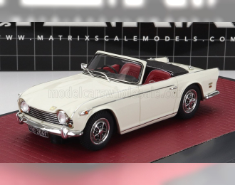 TRIUMPH Tr5 Cabriolet Open (1967), White