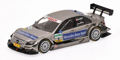 MERCEDES-BENZ C-CLASS (2009) - MERCEDES-BENZ BANK - TEAM MB-BANK AMG - BRUNO SPENGLER - DTM 2010, grey