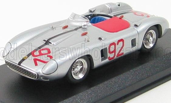 FERRARI 860 Monza №92 Nassau (1959) J.von Neumann, Silver Red