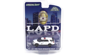FORD Police Interceptor Utility, Los Angeles Police Department (LAPD) Bomb Detection K-9 Section (2017), white