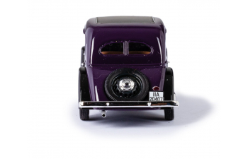 ADLER TRUMPF JUNIOR 4-DOOR BERLINE (1934-39), purple black