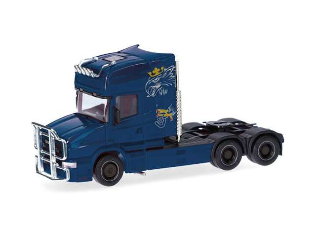 Scania Hauber / Torpedo Topline 3a. (6x4), blue 2004