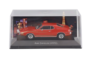 AMC Javelin Coupe (1972) - Con Vetrina - With Showcase, Red