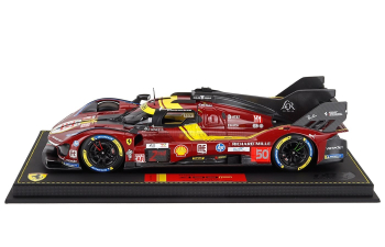 FERRARI 499p 3.0l turbo v6 Team Ferrari AF Corse №50 24h Le Mans (2025) Antonio Fuoco - Miguel Molina - Nicklas Nielsen - Con Vetrina - With Showcase 