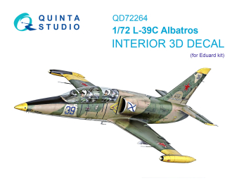 3D Декаль интерьера кабины L-39C Albatros (Eduard)