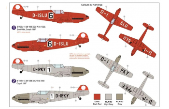 Сборная модель Messerschmitt Bf 109V-13/14 "Curych 1937"