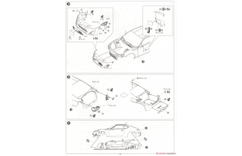 Сборная модель MF GHOST No.1 Kanata Katagiri ZN6 TOYOTA 86