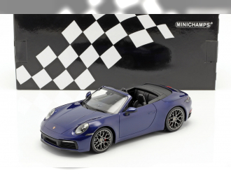 PORSCHE 911 CARRERA 4S CABRIOLET - 2019 - BLUE METALLIC