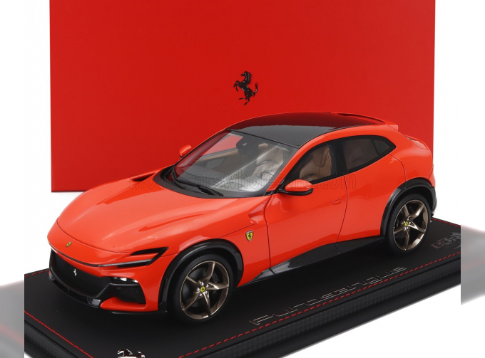 FERRARI Purosangue Suv (2022) - Con Vetrina - With Showcase, Orange Je Met