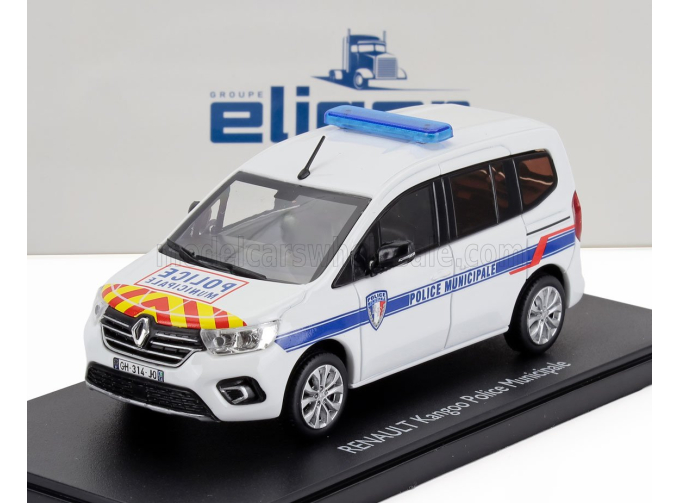 RENAULT Kangoo Police Municipale (2023), White Blue
