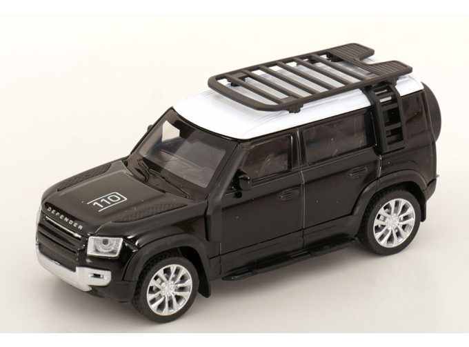 LAND ROVER Defender 110, black/white