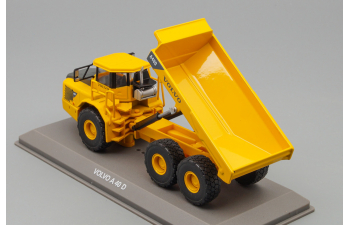 VOLVO A40d Truck Cassonato Ribaltabile Cava Mineraria Tractor 3-assi (2001), Yellow Black