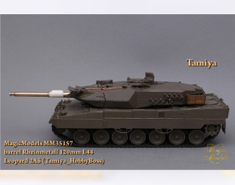 Металлический ствол на Rheinmetall Rh 120mm L/44. Leopard 2A5 (Tamiya, HobbyBoss)