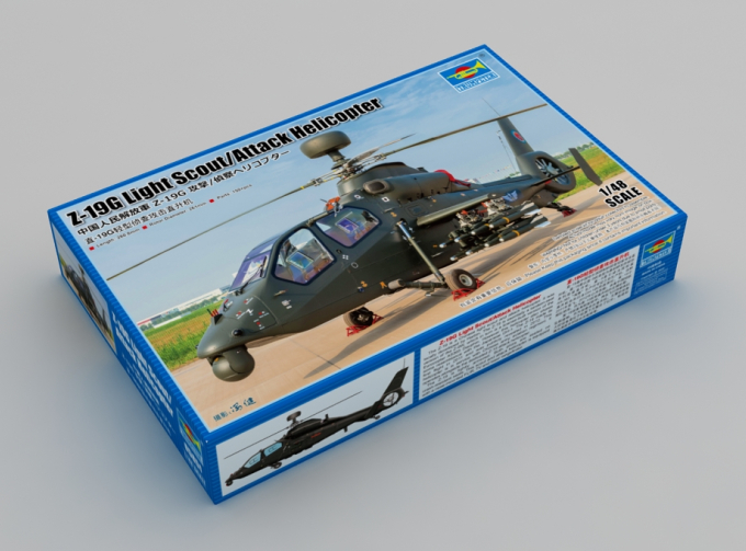 Сборная модель Z-19G Light Scout/Attack Helicopter