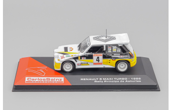 RENAULT 5 Maxi Turbo Francois Chatriot - Michel Perin Rallye de Var (1986), black / white