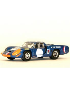 ALPINE A220 Circuit de la Corniche de Casablanca - 1968, голубой