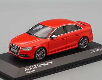 AUDI S3 Limousine (2013), red