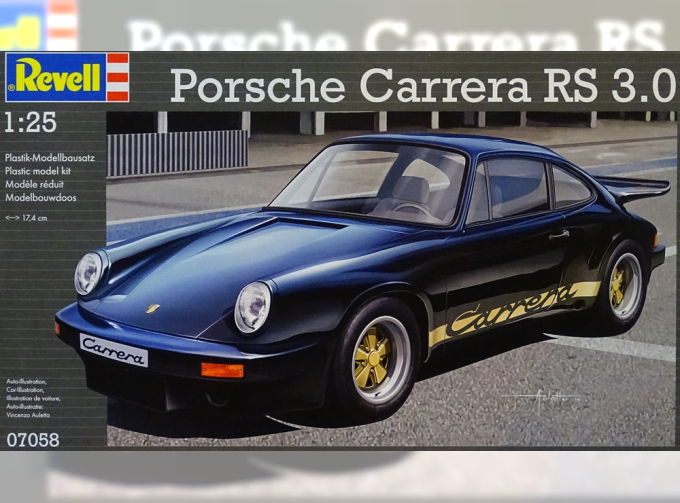 Сборная модель Легковой втомобиль Porsche Carrera RS 3.0