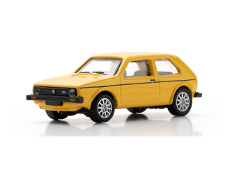 VOLKSWAGEN Golf MKI GL (1976), yellow