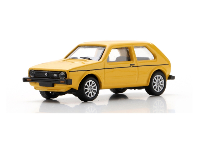 VOLKSWAGEN Golf MKI GL (1976), yellow