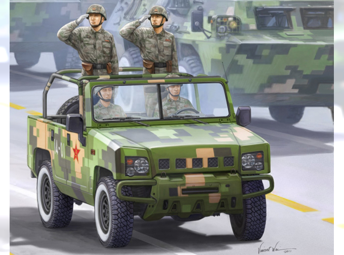 Сборная модель Автомобиль BJ2022JC Yong Shi