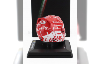 BELL HELMET Casco Helmet F1 Charles Leclerc Team Ferrari Hp №16 Winner Monaco Gp (2024), White Red