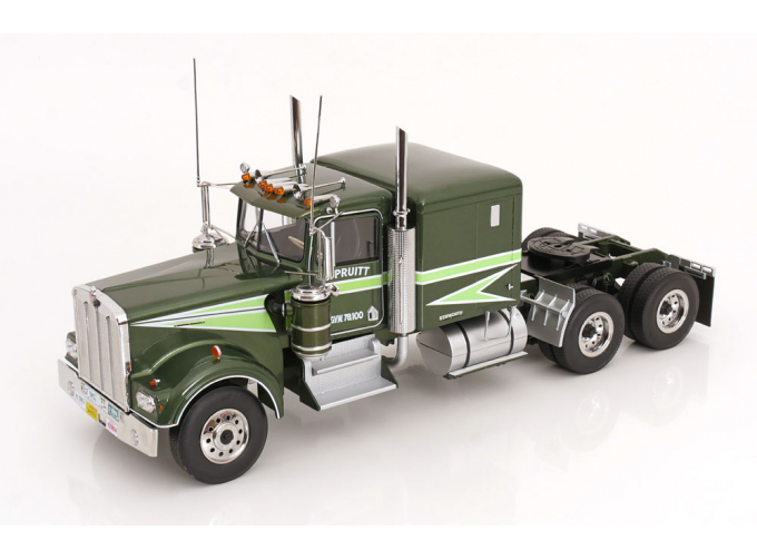 KENWORTH W900 Movin On, green metallic/ light-green