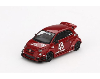 FIAT 595 Abarth №49 LB-Works x ABAS Works, red