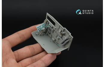 3D Декаль интерьера кабины БМ-30 Смерч (Trumpeter) (с 3D-печатными деталями)