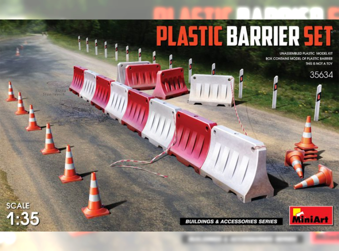 Сборная модель Plastic Barrier Set