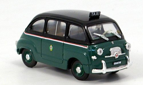 FIAT 600 Multipla Mailand (1956), green/black