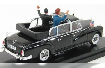 MERCEDES-BENZ 300l 1963 Adenauer - Kennedy - Tv Series, Black