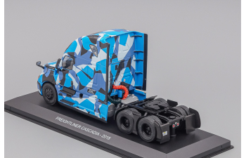 FREIGHTLINER Cascadia Tractor Truck 3-assi (2018), Blue Camouflage