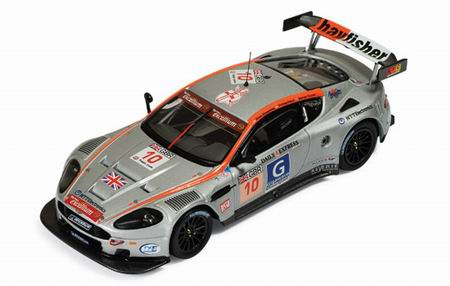 ASTON MARTIN DBR9 10 3rd 24h SPA (P.Peter - A.Simonsen - Darren Turner - A.Thompson) 2008, silver