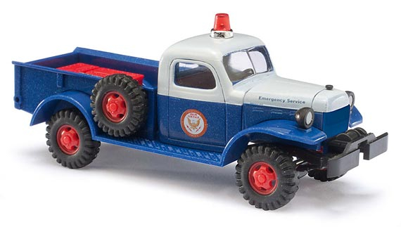 DODGE Power Wagon "High Voltage Emergency Service", blue / white