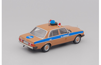 MERCEDES-BENZ W123 ГАИ города Москва СССР, Полицейские Машины Мира 59, коричневый