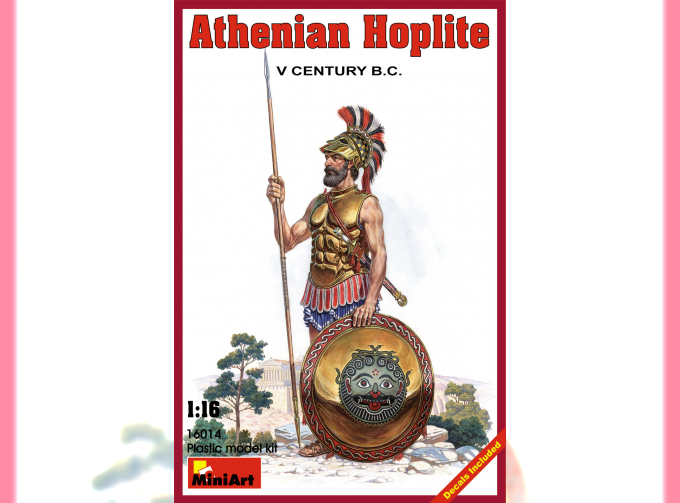 Сборная модель Фигуры ATHENIAN HOPLITE V CENTURY B.C.