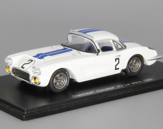 CHEVROLET Corvette #2 R.Thompson-F.Windridge LM (1960), white