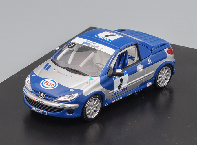 PEUGEOT 206 CC Cup 2002, blue / silver