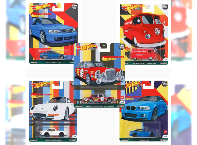 Hot Wheels Car Cultures 2021- C Case German