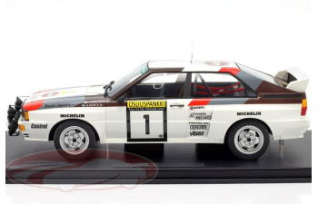 AUDI Quattro A2 #1 Winner Rallye 1000 Lakes  Hannu Mikkola - Arne Hertz (1983)