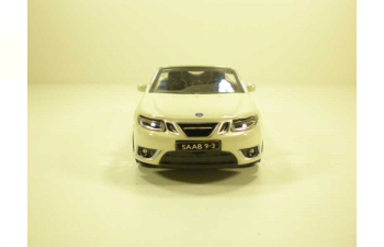 SAAB 9-3 Cabriolet Aero, Street Fire 1:43, слоновая кость