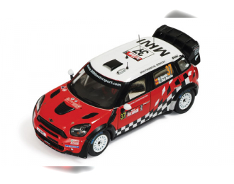 MINI COUNTRYMAN John Cooper Works WRC 37 D.Sordo-Del Bario Rally Sardegna 2011, red