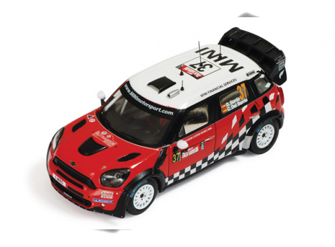 MINI COUNTRYMAN John Cooper Works WRC 37 D.Sordo-Del Bario Rally Sardegna 2011, red