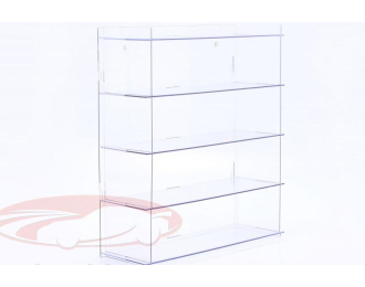 Витрина акриловая с пятью полками