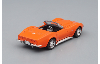 CHEVROLET Corvette (1969), orange