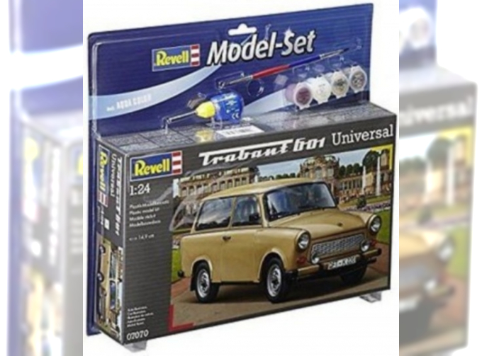 Сборная модель Автомобиль Trabant 601 Universal (подарочный набор)