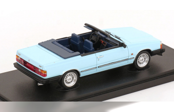 VOLVO 760 GLE Mellberg Convertible (1985), light blue